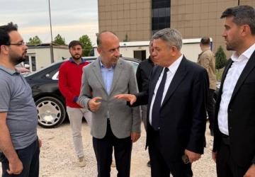 Erdemoğlu ADYÜ lojmanlarını inceledi: Eğitime destek vurgusu