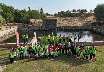 Bisikletseverler Konya Büyükşehir'in Yeni Oluşturduğu Tarihi Rotada Pedal Çevirdi