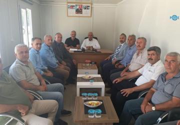 Tarım İl Müdürü Akkan’dan muhtarlara ziyaret: Don ve kuraklıkla mücadelede iş birliği vurgusu