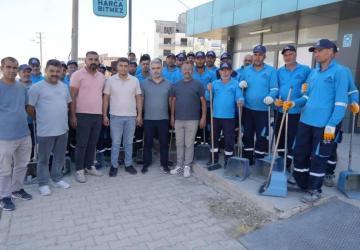 Adıyaman Belediyesi’nden Yeni Mahalle’de kapsamlı temizlik çalışması