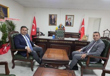 Başkan Yıldırım’dan Kaymakam Algın’a ziyaret