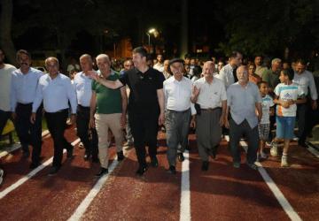 75. Yıl Koşu Parkı yenilenen yüzüyle Adıyamanlılardan tam not aldı - Videolu Haber