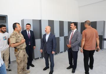 Vali Varol’dan Kahta’daki eğitim yatırımlarına inceleme ziyareti