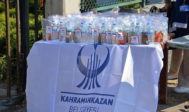 Kahramankazan Belediyesi'nden YKS Adaylarına Destek Kahramankazan Belediyesi'nden YKS Adaylarına Destek