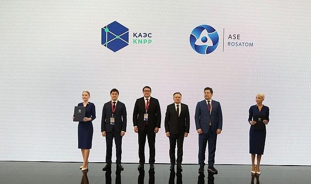Rosatom ve Kazakistan Cumhuriyeti Atom Enerjisi Kurumu, Kazakistan'da Nükleer Güç Santrali İnşası İçin Yol Haritasını Onayladı Rosatom ve Kazakistan Cumhuriyeti Atom Enerjisi Kurumu, Kazakistan'da Nükleer Güç Santrali İnşası İçin Yol Haritasını Onayladı