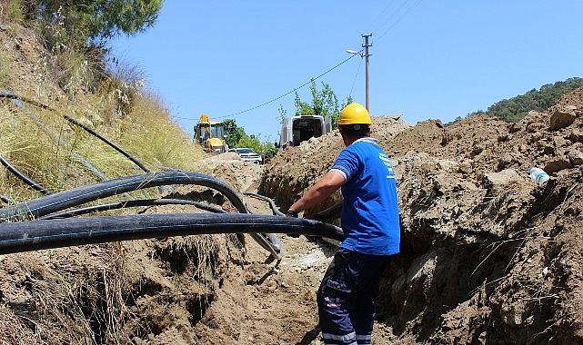 Çamyuva Mahallesi'nde içme ve sulama suyu sorununa çifte çözüm Çamyuva Mahallesi'nde içme ve sulama suyu sorununa çifte çözüm