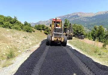 Alanya'nın yayla yollarında yaz mesaisi