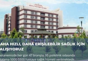 Günde 5 binden fazla hastaya hizmet: Randevuların %80’i MHRS üzerinden alınıyor