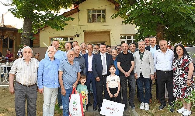 Başkan Aydın İvazpaşa sakinleriyle buluştu Başkan Aydın İvazpaşa sakinleriyle buluştu