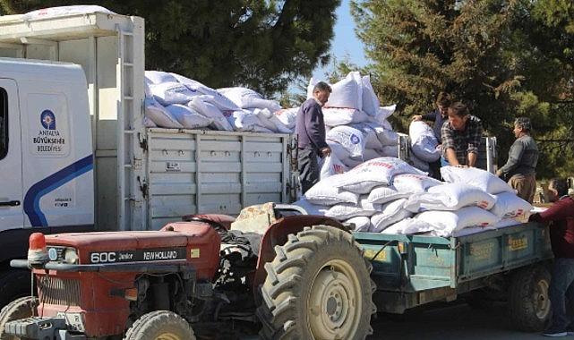 Büyükşehir'den yem desteğiyle süt üretimine güçlü katkı