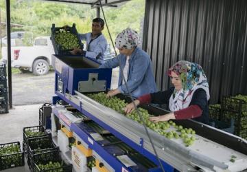 Büyükşehir’in Makine Desteğiyle Üretici Güçleniyor, Kırsal Kalkınıyor