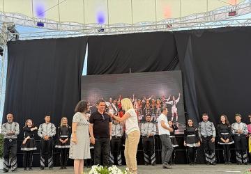 Almanya'daki Hessentag 2025 Festivali'nde Osmangazi rüzgarı