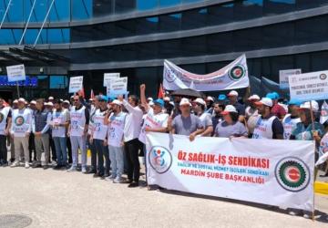 Mardin’de Sağlık Emekçilerinden Kamu Protokolüne Tepki