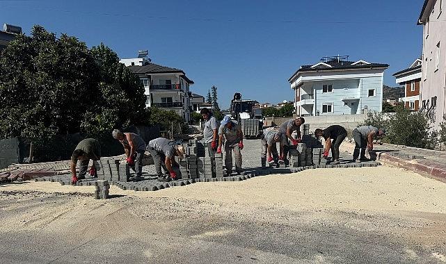 Kemer'de altyapı çalışmaları Kemer'de altyapı çalışmaları
