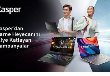Karne coşkusu teknoloji ile buluştu Casper'dan karne heyecanını ikiye katlayan kampanyalar