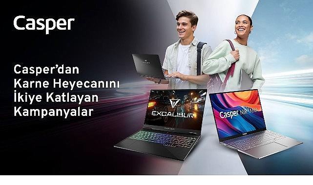 Karne coşkusu teknoloji ile buluştu Casper'dan karne heyecanını ikiye katlayan kampanyalar Karne coşkusu teknoloji ile buluştu Casper'dan karne heyecanını ikiye katlayan kampanyalar