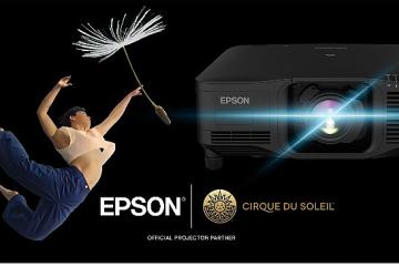 Epson, Cirque du Soleil'in Avrupa'daki gösterisinin resmi projektör ortağı oldu