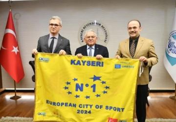 Kayseri, Avrupa Spor Başkenti Olma Hedefinde