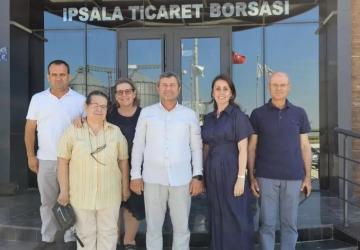 İpsala Kadın Girişimciler Kooperatifi’nden Ticaret Borsası’na İş Birliği Ziyareti