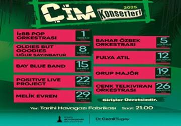Çim Konserleri 1 Temmuz'da başlıyor