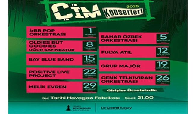 Çim Konserleri 1 Temmuz'da başlıyor Çim Konserleri 1 Temmuz'da başlıyor