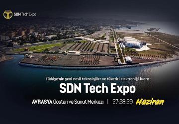 Enerji ve Tabii Kaynaklar Bakanı Bayraktar SDN Tech Expo Sahnesinde