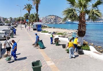 Başkan Çerçioğlu'ndan Kuşadası'nda Çevre Seferberliği