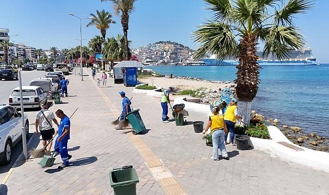 Başkan Çerçioğlu'ndan Kuşadası'nda Çevre Seferberliği Başkan Çerçioğlu'ndan Kuşadası'nda Çevre Seferberliği