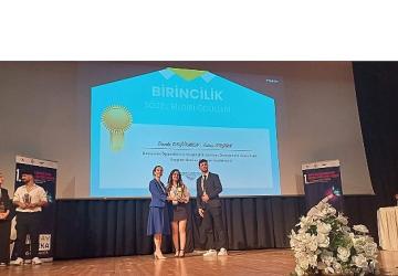 Egeli genç araştırmacıya birincilik ödülü