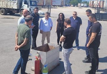 Gölcük Belediyesi Personeline Yangın Eğitimi Verildi