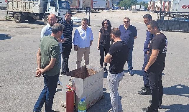 Gölcük Belediyesi Personeline Yangın Eğitimi Verildi Gölcük Belediyesi Personeline Yangın Eğitimi Verildi