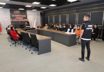 Sağlık Müdürlüğü’nde anneler ‘Narko Anne’ Projesiyle bilgilendirildi