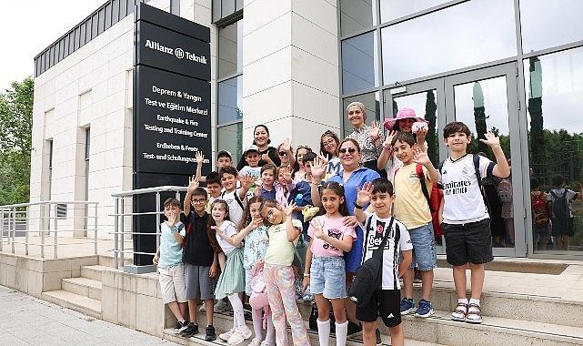 Allianz Teknik'ten çocuklara deprem farkındalık eğitimi