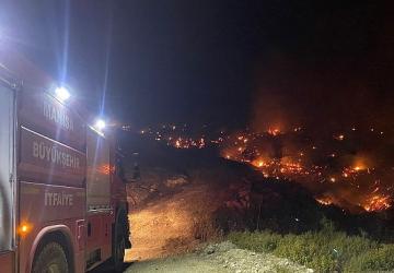 Manisa Büyükşehir'den İzmir'deki Orman Yangınlarına Söndürme Desteği