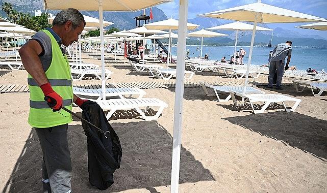 Kemer Belediyesi'nin mavi bayrak gururu Kemer Belediyesi'nin mavi bayrak gururu