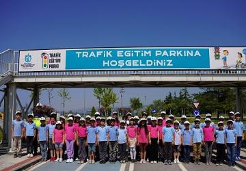Büyükşehir'in Trafik Eğitim Parkı'na yoğun ilgi
