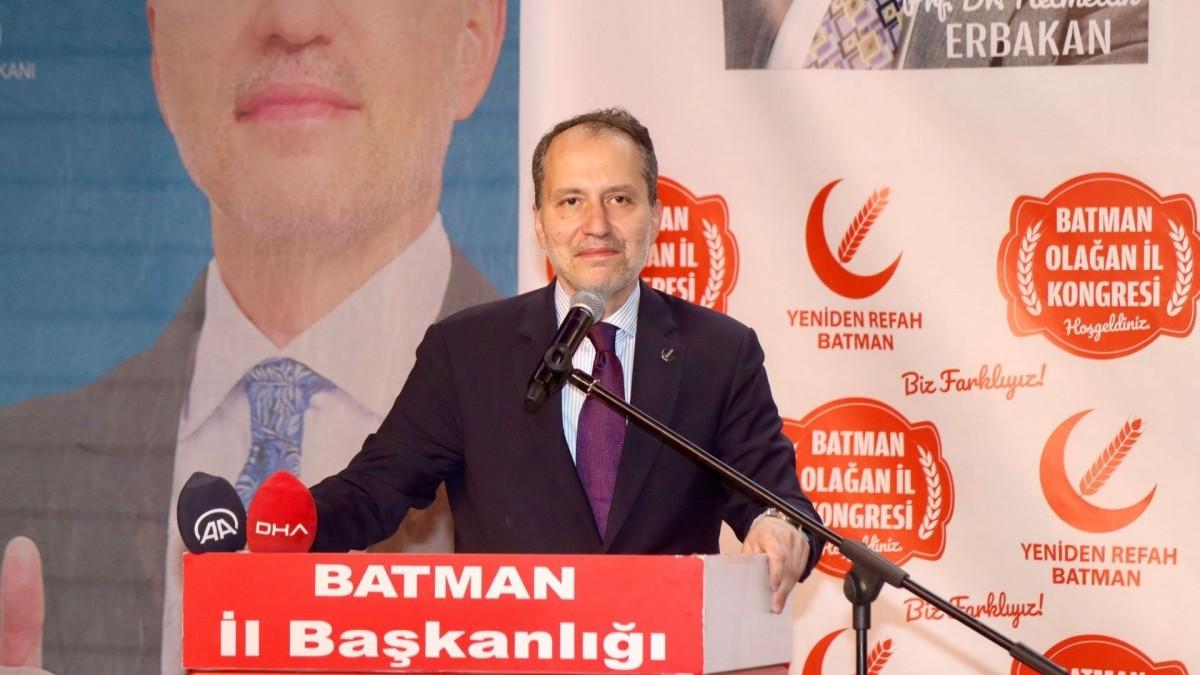 Erbakan’dan iktidara 'Erken Seçim' çağrısı: Yapacağınız en büyük hayır, 2026 ilkbaharında sandığı getirmektir Erbakan’dan iktidara 'Erken Seçim' çağrısı: Yapacağınız en büyük hayır, 2026 ilkbaharında sandığı getirmektir