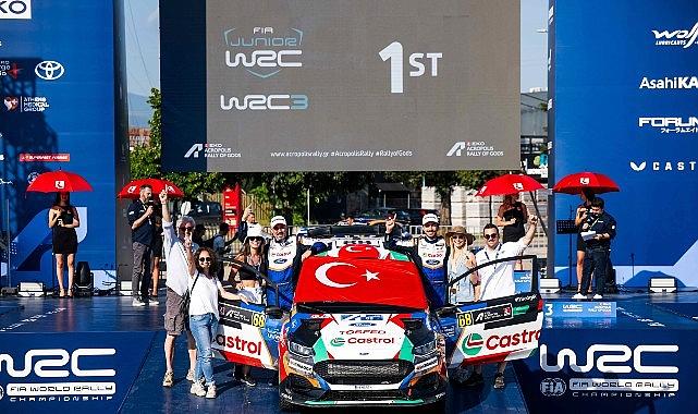 Dünya Ralli Şampiyonası'nda JWRC'de İlk Türk Zaferi! Ali Türkkan Tarihe Geçti! Dünya Ralli Şampiyonası'nda JWRC'de İlk Türk Zaferi! Ali Türkkan Tarihe Geçti!