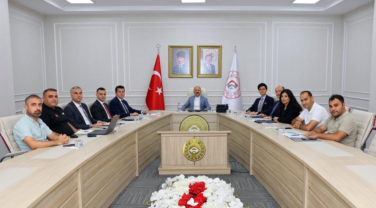 Adıyaman’da ‘Vali Yardımcıları Değerlendirme’ toplantısı gerçekleştirildi Adıyaman’da ‘Vali Yardımcıları Değerlendirme’ toplantısı gerçekleştirildi