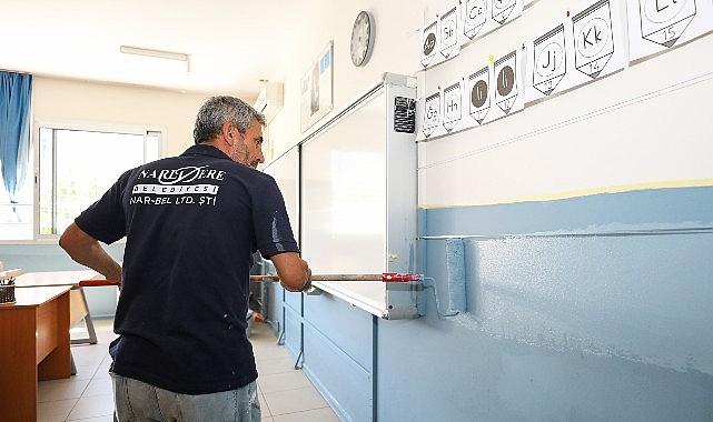 Narlıdere Belediyesi'nden okullara bakım onarım desteği