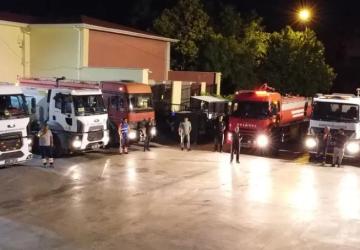 Konya İtfaiyesi Antakya İçin Harekete Geçti