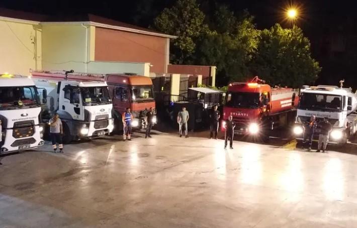 Konya İtfaiyesi Antakya İçin Harekete Geçti Konya İtfaiyesi Antakya İçin Harekete Geçti