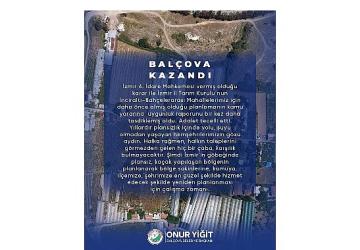 Onur Yiğit: “Balçova kazandı"