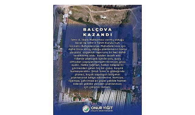 Onur Yiğit: “Balçova kazandı" Onur Yiğit: “Balçova kazandı"
