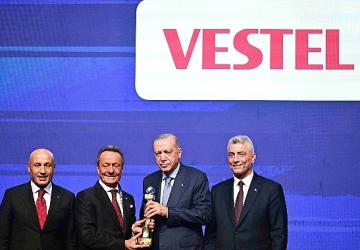 Vestel 27 yıldır Elektrik-Elektronik sektörünün ihracat şampiyonu