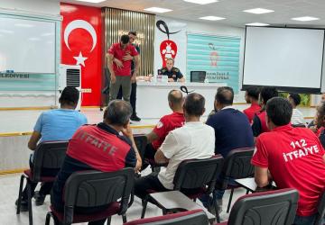 Trabzon İtfaiyesi’nden Şemdinli’de Eğitim Desteği