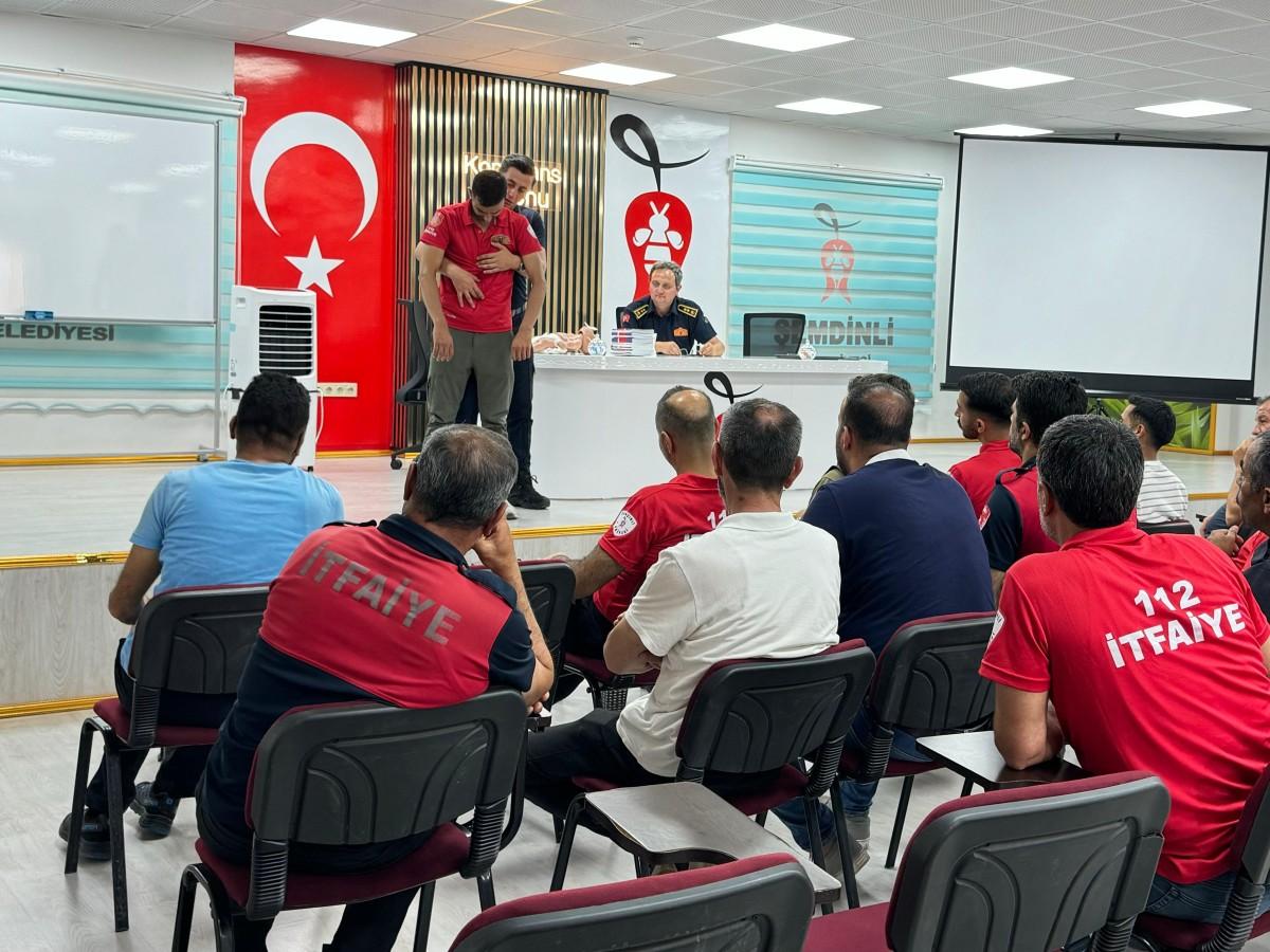 Trabzon İtfaiyesi’nden Şemdinli’de Eğitim Desteği