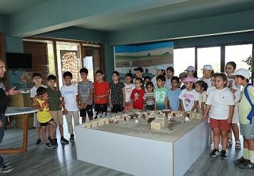 Nilüfer'de çocuklar arkeoloji ile tanışıyor