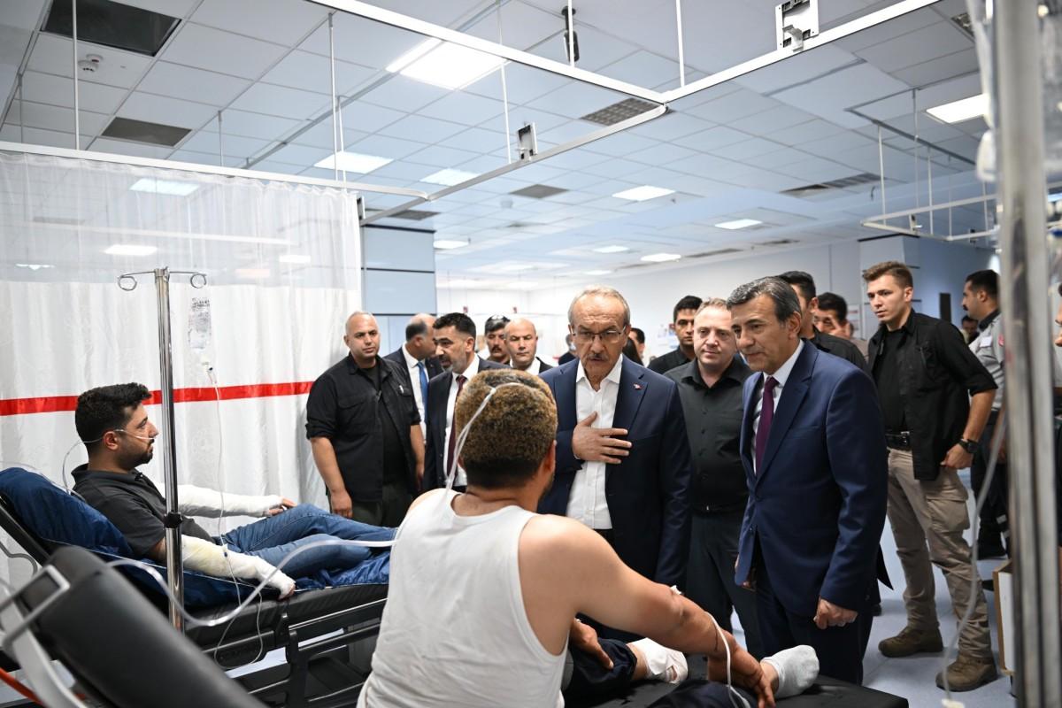 Malatya’da fabrikada meydana gelen kimyasal patlamada 3 işçi yaralandı Malatya’da fabrikada meydana gelen kimyasal patlamada 3 işçi yaralandı