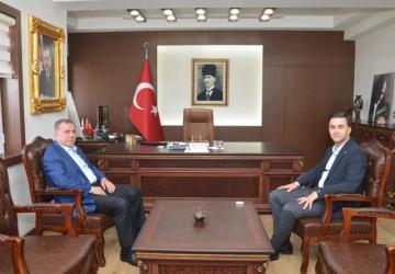 Başkan Şahin’den Kaymakam Kaya’ya Hayırlı Olsun Mesajı
